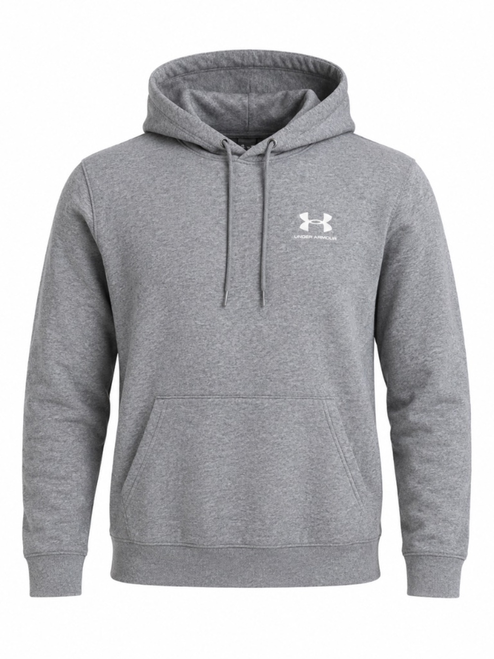 Men’s Under Armour light gray pullover hoodie in size Small